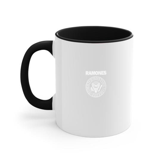 Discover RAMONES Presidential Seal Distressed Logo GRAY/white Accent Mugs New S-5XL
