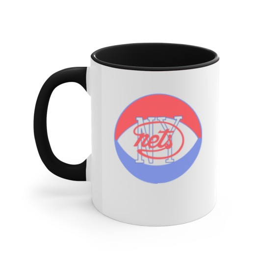 Discover ny nets ABA vintage basketball Accent Mugs