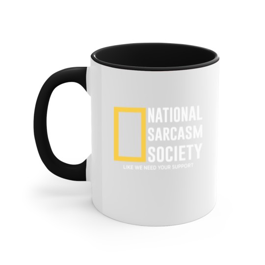 Discover national sarcasm society Accent Mugs
