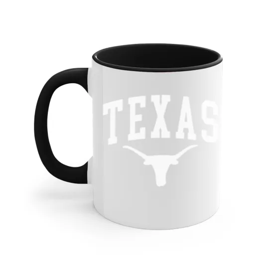 Discover Texas Longhorn Accent Mugs, Texas Fair Accent Mugs, Texas Accent Mugs, Texan Accent Mugs, Texas State Accent Mugs