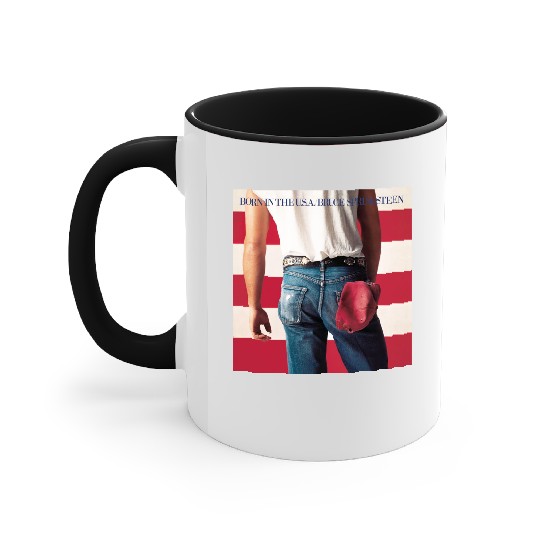 Discover ljlkjoi987>>bruce springsteen, bruce springsteen Accent Mugs