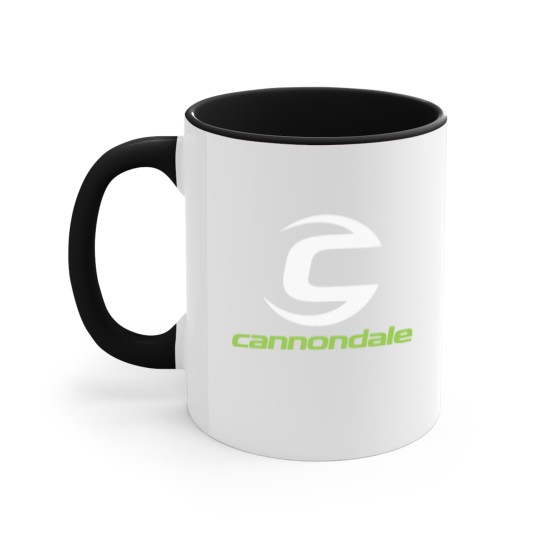 Discover Cannondale logo bike Accent Mugs