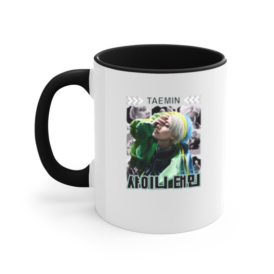 Discover Taemin Unisex Accent Mugs, Taemin Graphic Accent Mugs