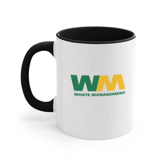 Discover WASTE MANAGEMENT LOGO Accent Mugs