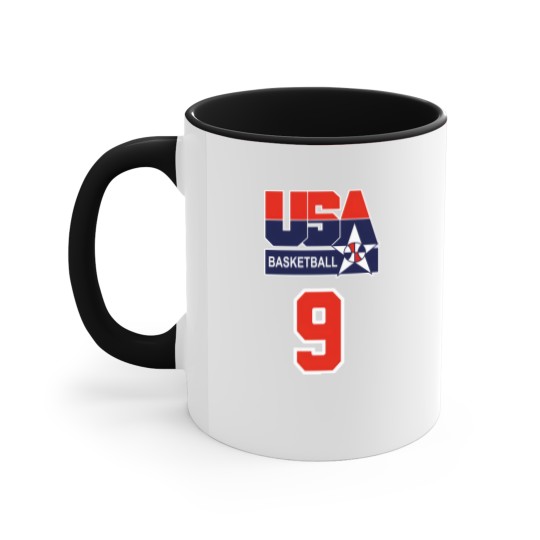 Discover USA DREAM TEAM 92 - FRONT amp BACK PRINT Accent Mugs