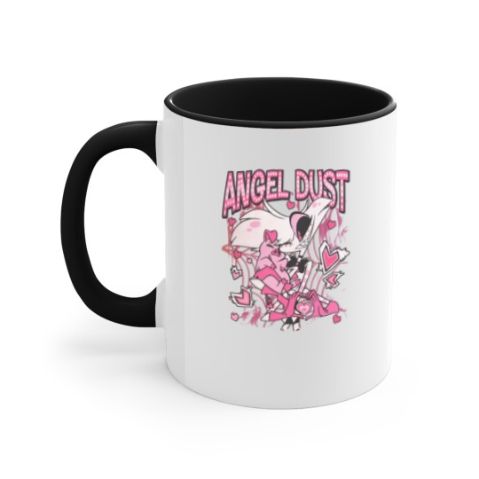 Discover Hazbin Hotel Angel Dust And Fat Nugget Cute Accent Mugs