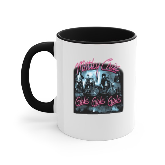 Discover Motley Crue Girls Girls Girls Black Accent Mugs