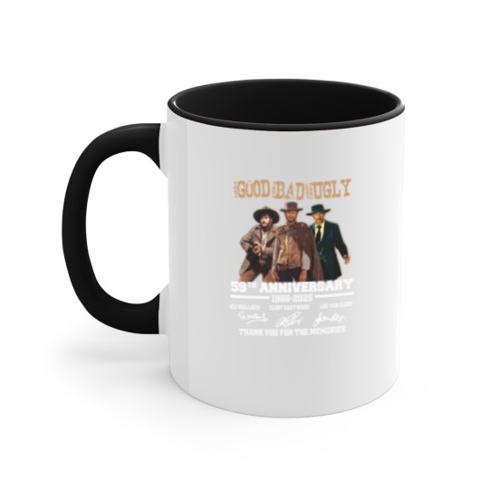 Discover The Bad Ugly Clint Eastwood Anniversary Accent Mugs
