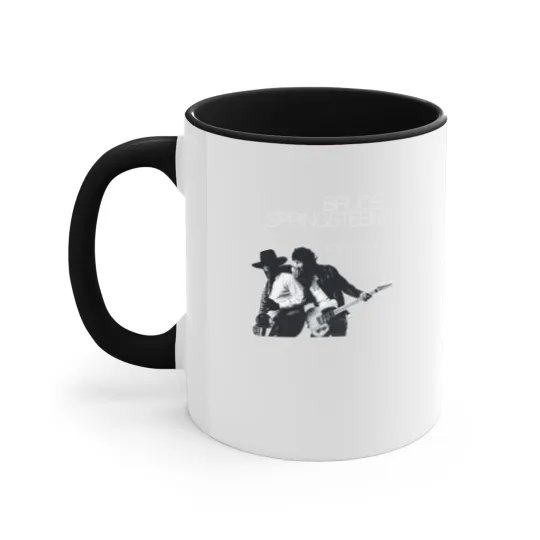 Discover Bruce Springsteen Born To Run Black Accent Mugs