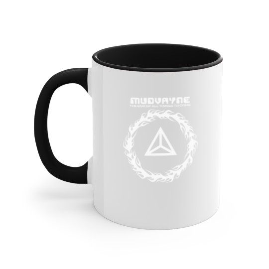 Discover Mudvayne Logo Accent Mugs
