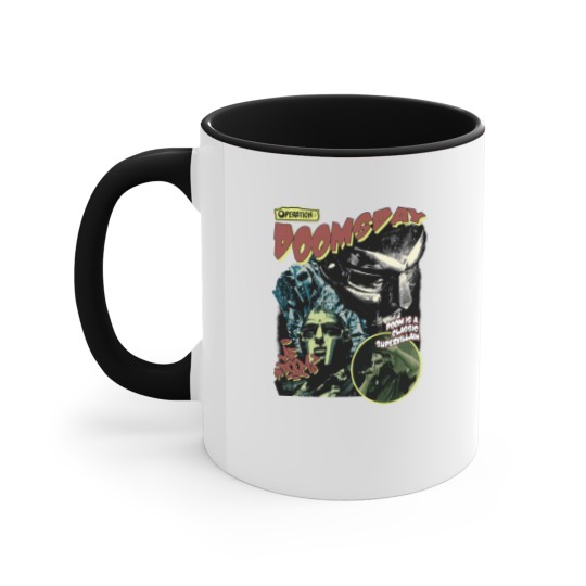 Discover Vintage  MF Dooom 90er Musik Lieben Konzert Grafik Accent Mugs