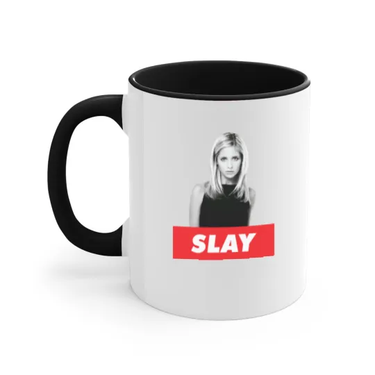 Discover Buffy The Vampire Slayer Accent Mugs, BTVS, Vintage Buffy Accent Mugs