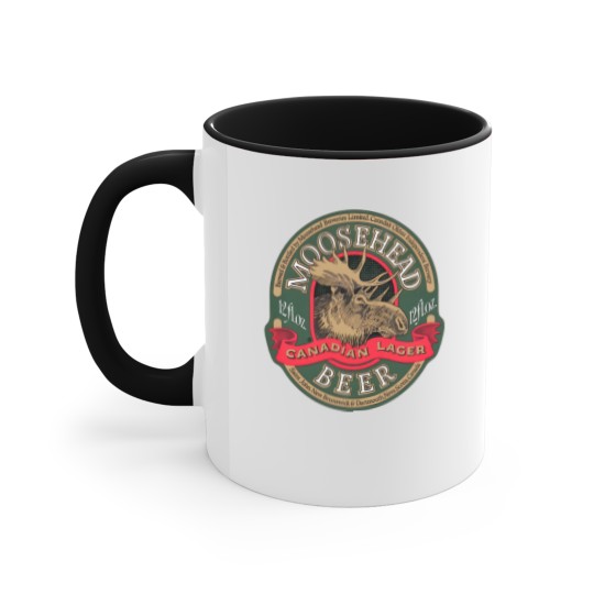 Discover 80s Mooseheads Beer Accent Mugs