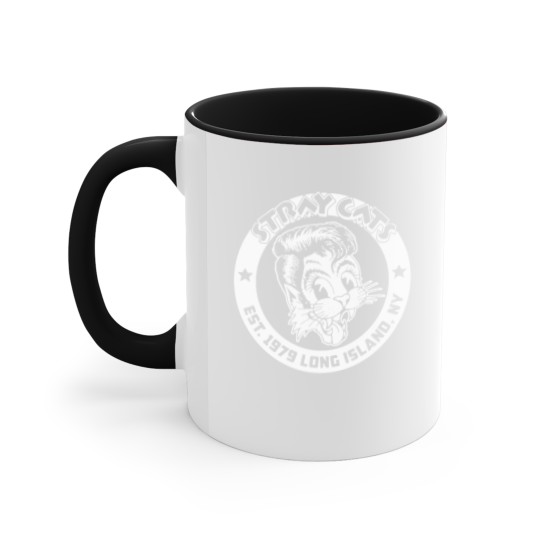 Discover Stray Cats Unisex Accent Mugs: Est 1979