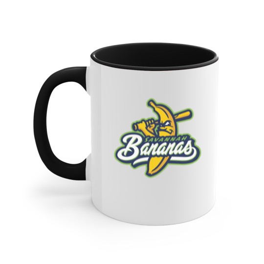 Discover #Savannah #Bananas Baseball Men Women Accent Mugs