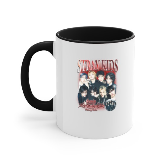 Discover Stray Kids dominATE World Tour US 2025 Graphic Accent Mugs, Stray Kids Hop Album Accent Mugs