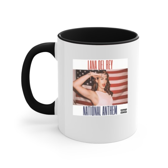 Discover National Anthem Lana Del Rey Accent Mugs Unisex