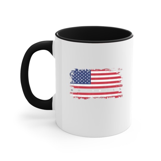 Discover Softball Apparel - Softball Accent Mugs