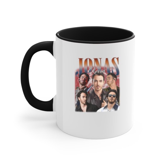 Discover Kevin Jonas Accent Mugs, Vintage 90s Kevin Jonas Accent Mugs, Kevin Jonas