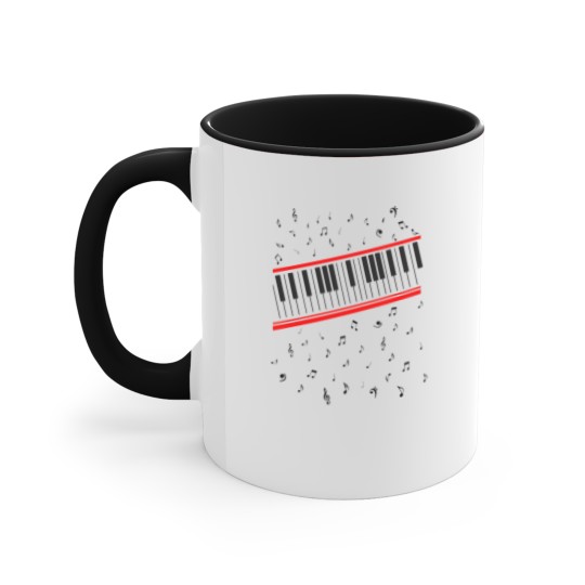 Discover Beat It Piano Accent Mugs