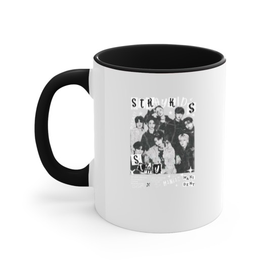 Discover Vintage Stray Kids World Tour 2025 Comfort Color Accent Mugs Maniac Kpop Concert Fan Made 2025 Accent Mugs