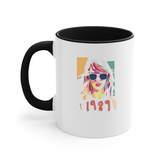 Discover Kids 1989 Watercolor Taylorr Swifts Vintage Accent Mugs