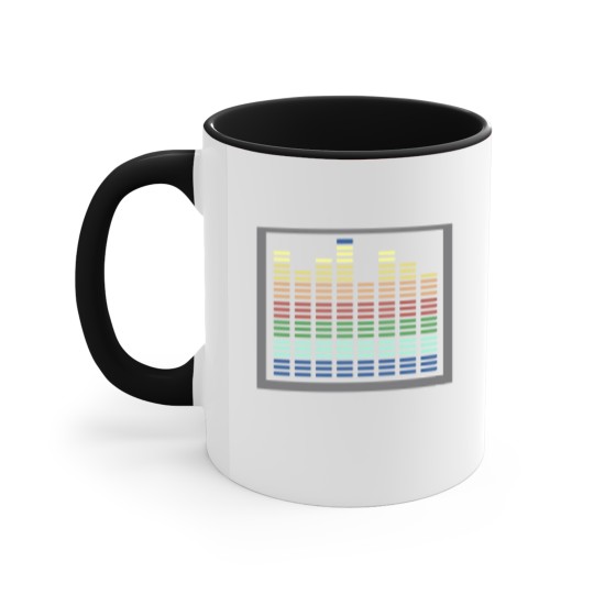 Discover Qualizer-El-Lit-Glowing-Sound-Activated-Gradient-Equalizer Accent Mugs