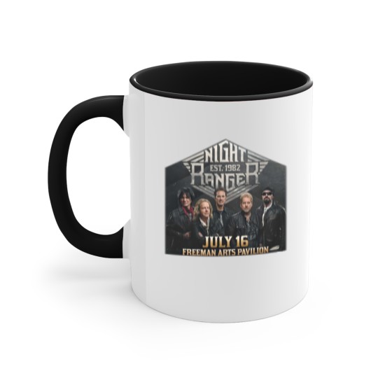Discover New Night Ranger 2024 Tour Short Sleeve Gift For Fan Accent Mugs