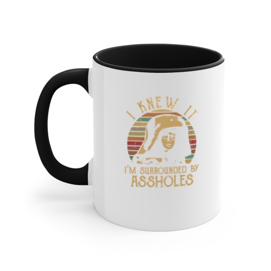 Discover Spaceballs Dark Helmet I Knew It Im Surrounded By Assholes Vintage Accent Mugs