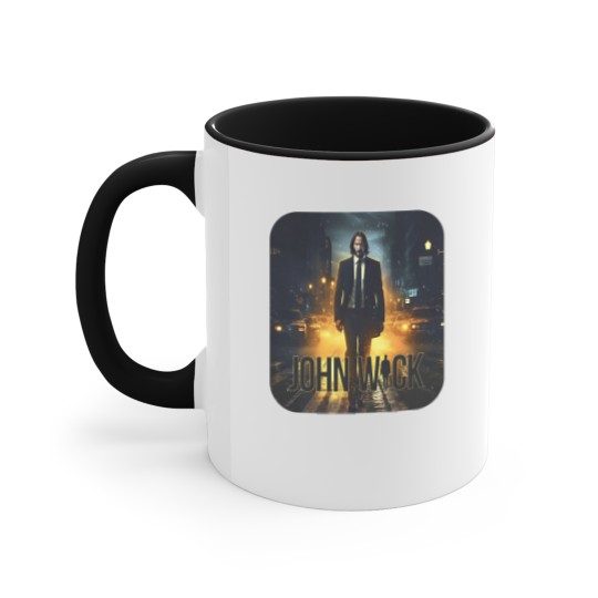 Discover Unisex John Wick Accent Mugs of a Accent Mugs Classic Accent Mugs
