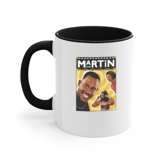 Discover Who Stole My Cd Player - Martin Show - Accent Mugs
