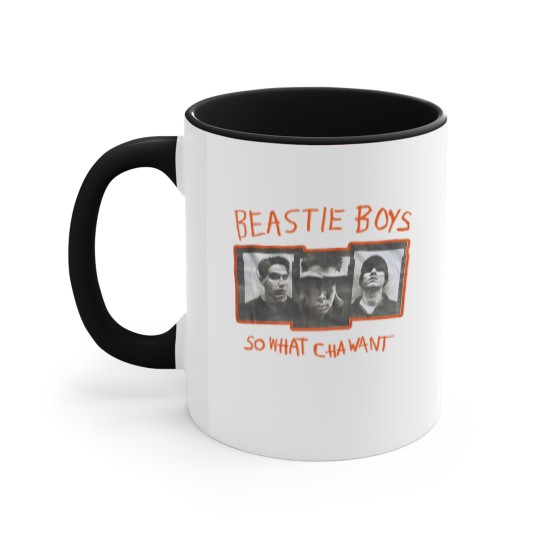 Discover BEASTIE BOYS So What Cha Want Accent Mugs, Beatie Boys Accent Mugs