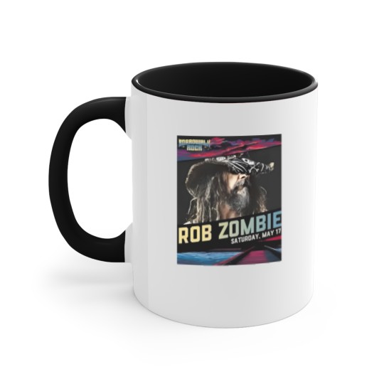Discover Rob Zombie Boardwalk Rock At Ocean City MD On May 17-18-2025 Accent Mugs