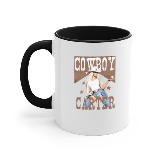 Discover Beyoncé Cowboy Carter Tour Accent Mugs, Beyonce Cowboy Carter Song Concert Accent Mugs
