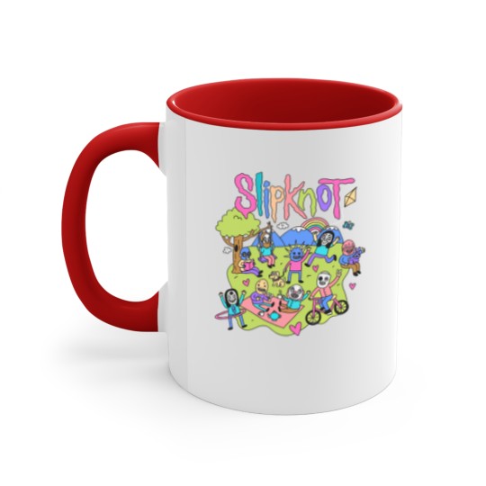 Discover SL.I.P.KN.OT Accent Mugs - All Hope Is Gone Accent Mugs - The End So Far Merch -  The Gray Chapter Accent Mugs