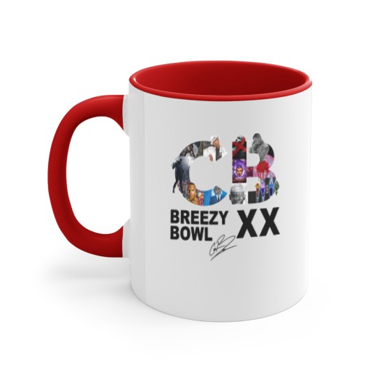 Discover Breezy Bowl XX Accent Mugs, Chris Brown Breezy Bowl XX Tour Accent Mugs