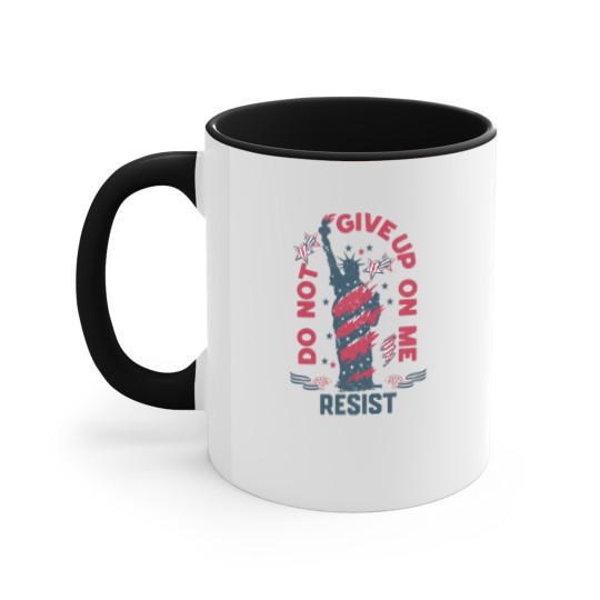 Discover 4th of July Accent Mugs, Anti Trump Accent Mugs, Democracy Matters Accent Mugs