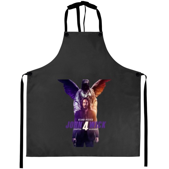 Discover John Wick 4 Aprons - Keanu The Boogeyman Edition
