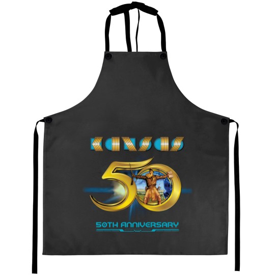 Discover Kansas Band 50th Anniversary Aprons