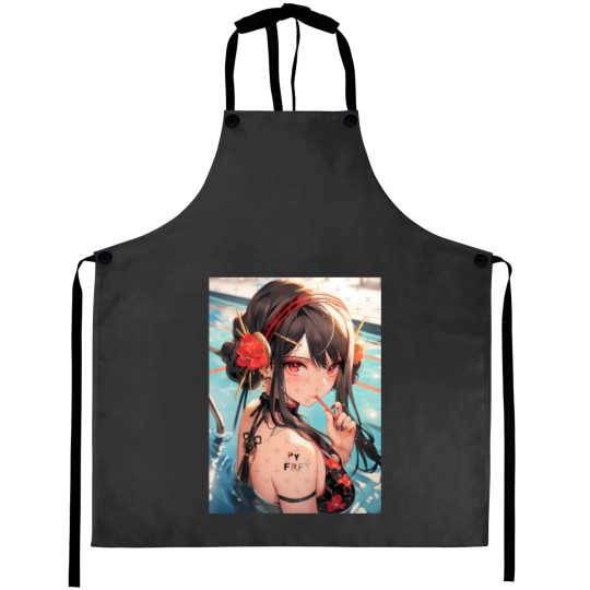 Discover Yor Forger The Sizzling Spy xFamily Summer Siren Aprons