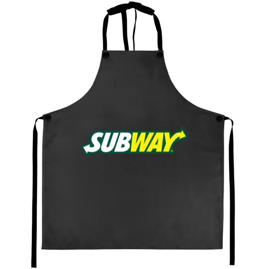 Discover Subways Logo Aprons