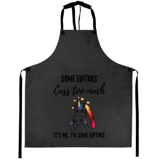 Discover Editors cuss too much Aprons