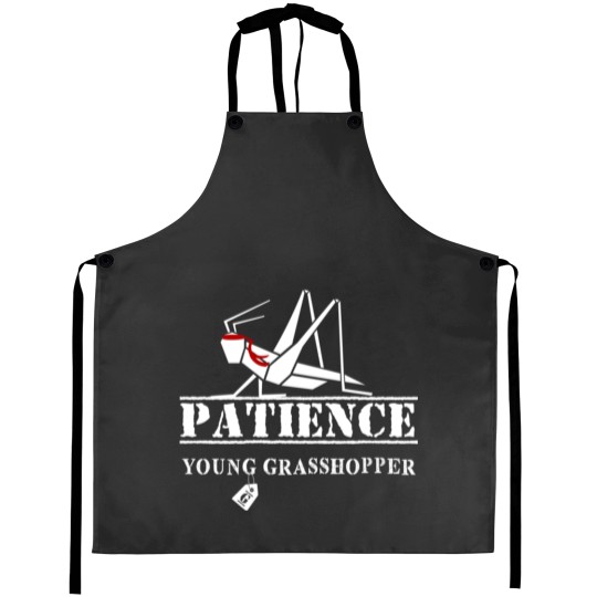 Discover Patience Young Grasshopper Aprons