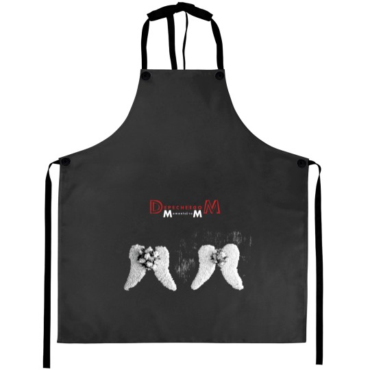 Discover Depeche Mode Memento Mori 2023 Aprons Black Cotton Unisex For Fans