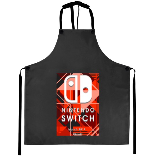 Discover Nintendo Switch Abstract Aprons