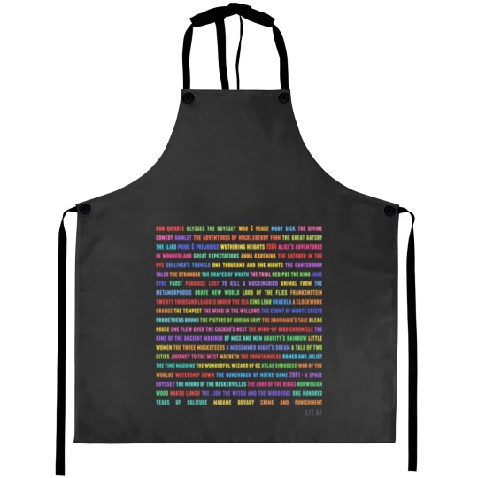 Discover Literature AF Aprons