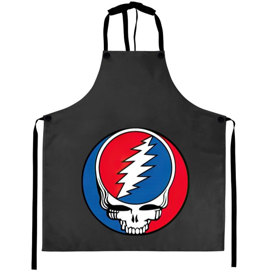 Discover Grateful Steal Your Face Aprons