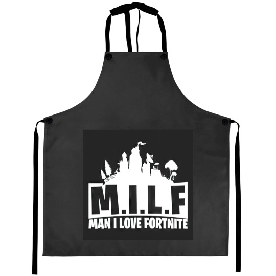 Discover Man I Love 4tnite Aprons