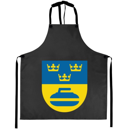 Discover Sweden Curling Aprons