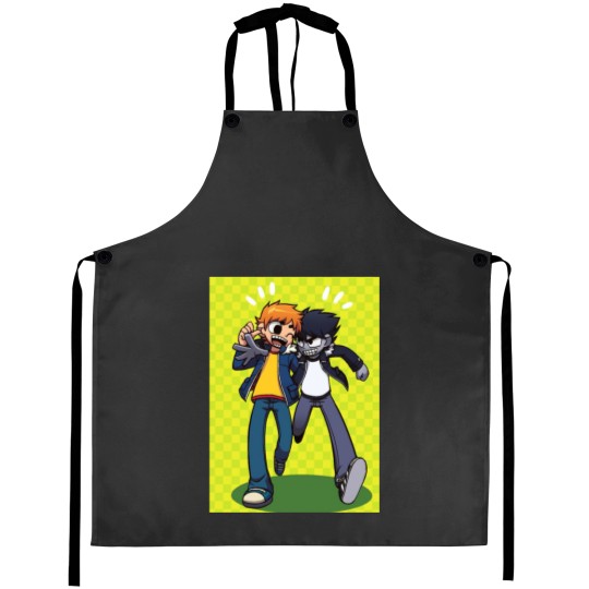 Discover scott pilgrim Aprons